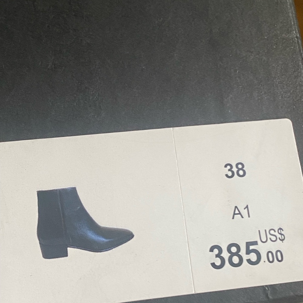 Gorgeous black leather boots by The Kooples-never worn outside. Original box/bag - Picture 14 of 15